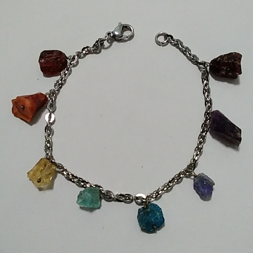 Multi Gemstone Bracelet - image 1